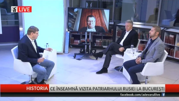 VIDEO / Dezbaterea „Historia: Ce înseamnă vizita Patriarhului Rusiei la București? O sută de ani de la Revoluția bolșevică jpeg