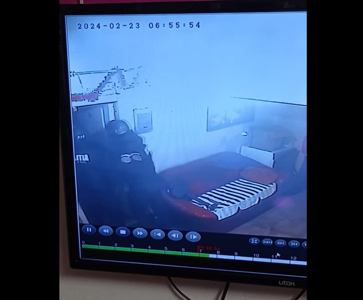 Mascații au greșit iar adresa. „M-au luat din somn. Mi-au speriat copilul“. Reacția Poliției VIDEO 