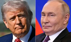 Vladimir Putin si Donald Trump FOTO AFP