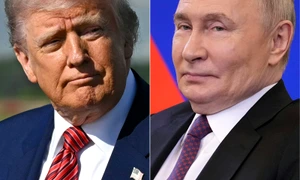 Vladimir Putin si Donald Trump FOTO AFP