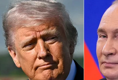 Vladimir Putin si Donald Trump FOTO AFP