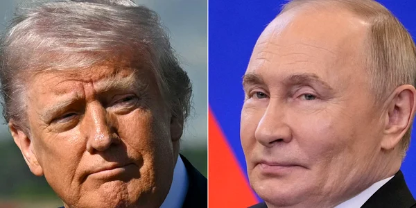 Vladimir Putin si Donald Trump FOTO AFP
