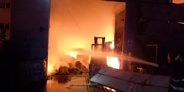 Incineratorul de deseuri periculoase de la Brazi cuprins de flcărăi
