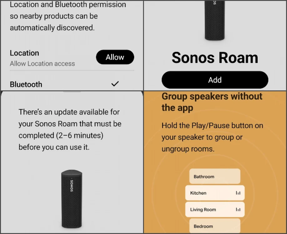 Boxa portabila Sonos Roam