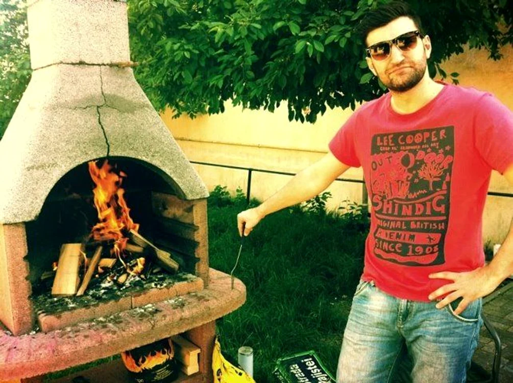 Smiley la grătar