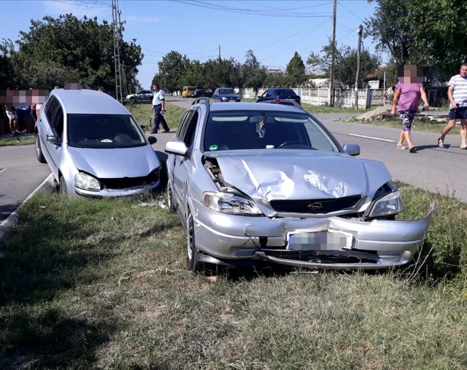 Accident la Malu Roşu FOTO IPJ Ialomiţa