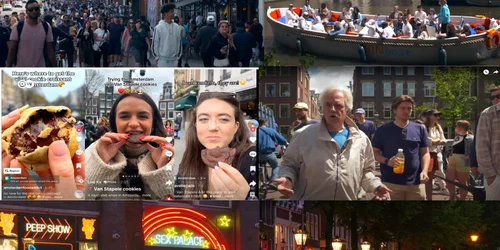 Amsterdam sufocat de turiști Colaj YouTube DW