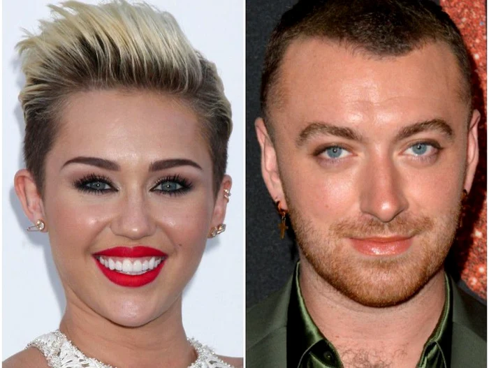 Miley Cyrus și Sam Smith clickpentrufemei.ro