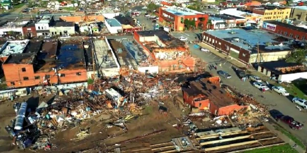 Tornadă în Texas. Foto Captură video Twitter