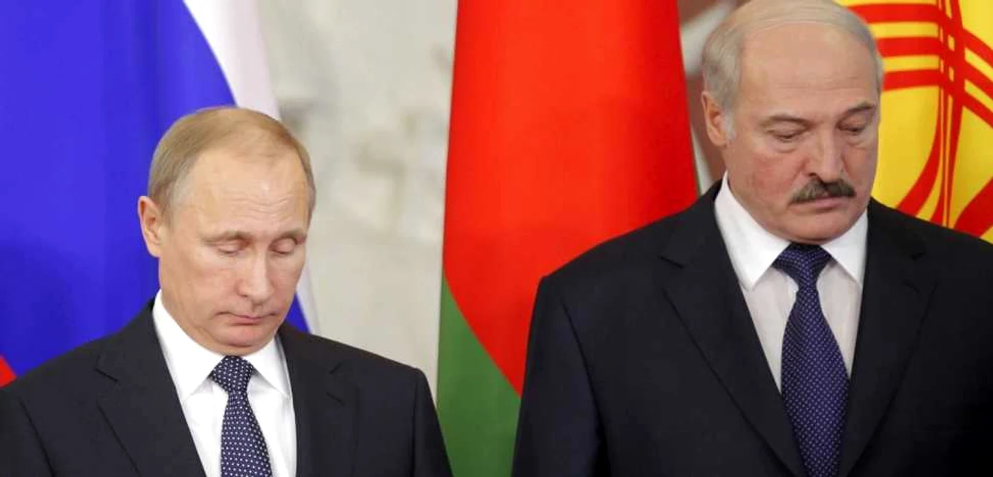 Vladimir Putin şi Alexandr Lukaşenko FOTO: Reuters