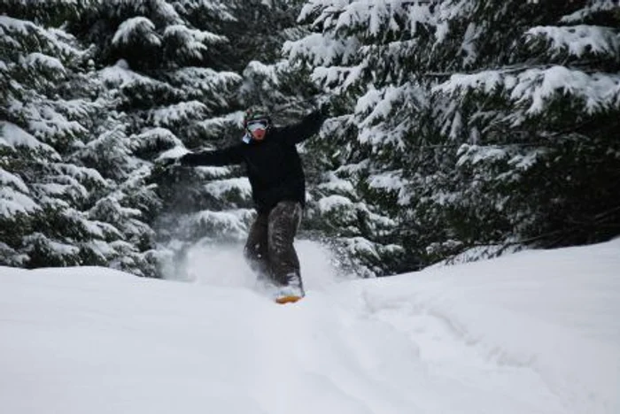 Traseul a fost mai dificil pentru snow-board-eri