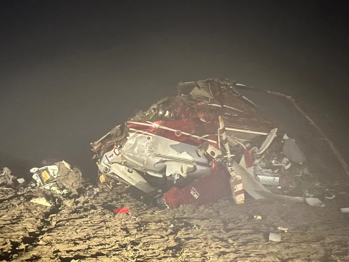 Accident de elicopter soldat cu trei morţi Foto: X