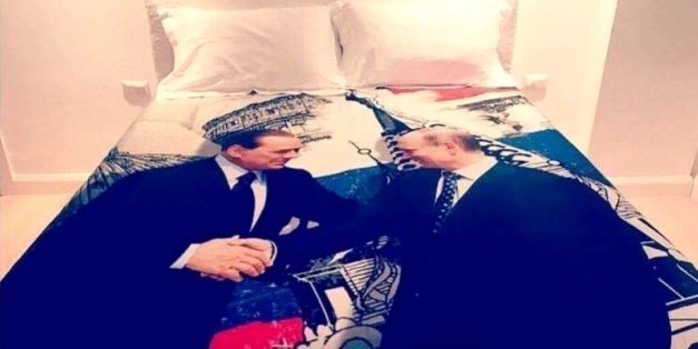 Pilotă dăruită de Putin răposatului Berlusconi FOTO Arhivă