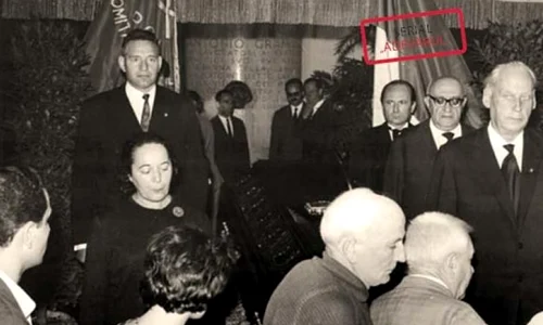 Ceauşescu l a condus pe Togliatti pe ultimul drum jpeg