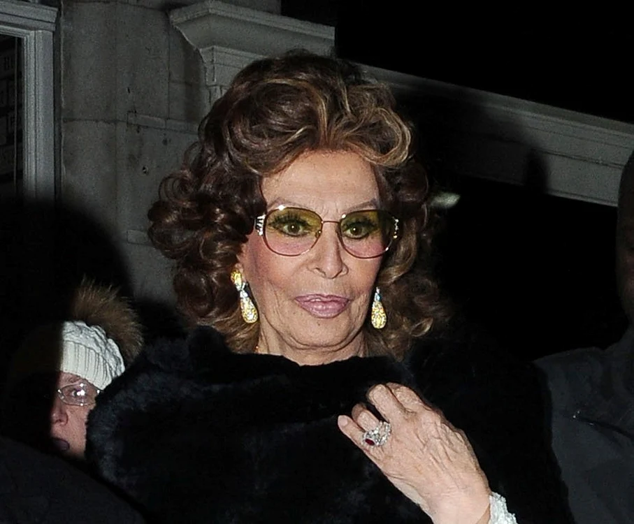 
    Sophia Loren a apărut foarte elegantă şi arăta bine la 84 de ani, la Teatrul Aldwych din LondraFoto: Profimedia  