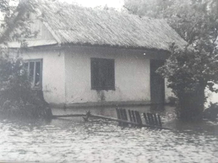 Inundatii Delta 1970 FOTO Viaţa în satul Mila 23