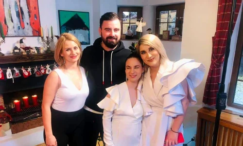 andrada precup alaturi de sora ei si de cuplul catalin rizea   adda jpeg