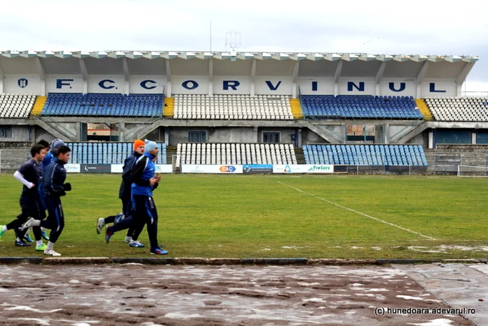 Clubul FC Hunedoara. FOTO: Daniel Guţă. ADEVĂRUL.