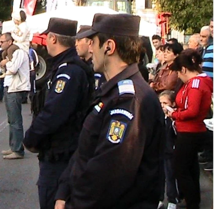 Jandarmii maramureseni, cu ochii pe suporterii baimareni ai HCM FOTO: arhiva