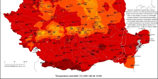 calarasi canicula la polul frigului foto meteoromania.ro