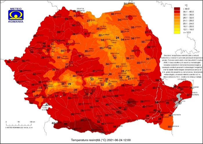 Temperaturi de coşmar în România FOTO meteoromania.ro