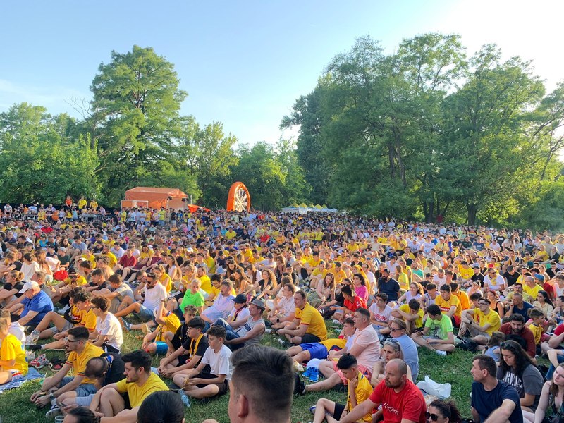Cum au trăit microbiştii calificarea României în optimile EURO 2024: „Calificaaaaare!” VIDEO