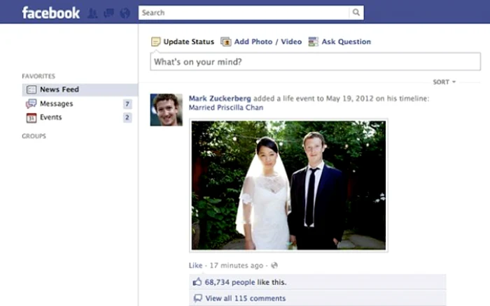 Priscilla Chan si Mark Zuckerberg