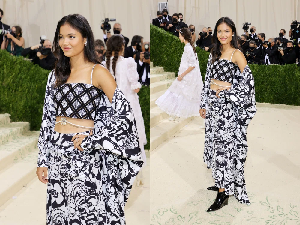 Emma Răducanu a participat la Gala MET de la New YorkFoto: Guliver / GettyImages