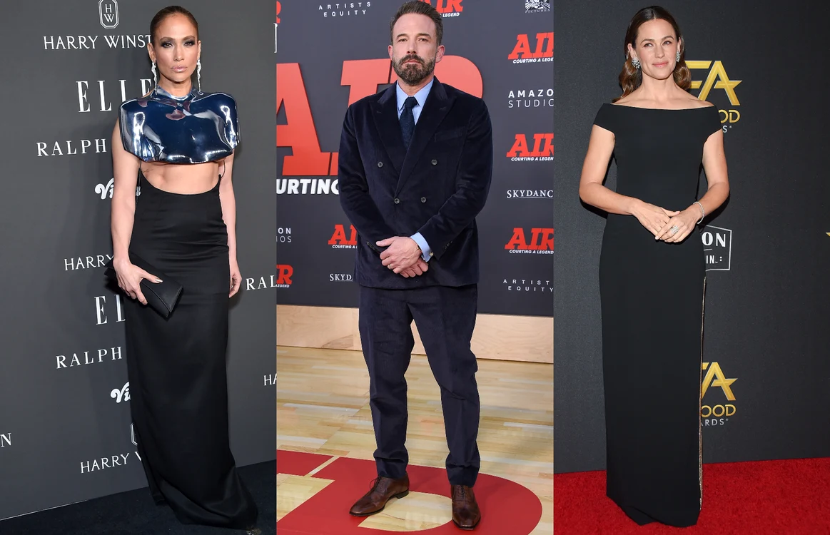 Jennifer Lopez, Benn Afleck, Jennifer Garner  foto   Shutterstock jpg