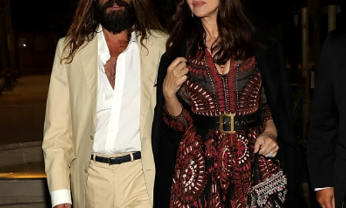 Monica Belluci l a adus și pe partenerul ei la Cannes, Nicolas Lefebre, în vârstă de 36 de ani jpeg