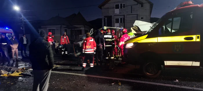 Accident mortal pe DN7 Valea Oltului la Gura Văii Bujoreni Foto DRDP Craiova