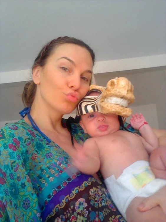 Anna Lesko, sută la sută naturală la primele ore ale dimineţii