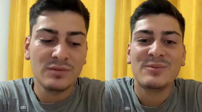 Dezamăgirea unui concurent la preselecțiile pentru „Românii au talent” / foto: colaj captură video