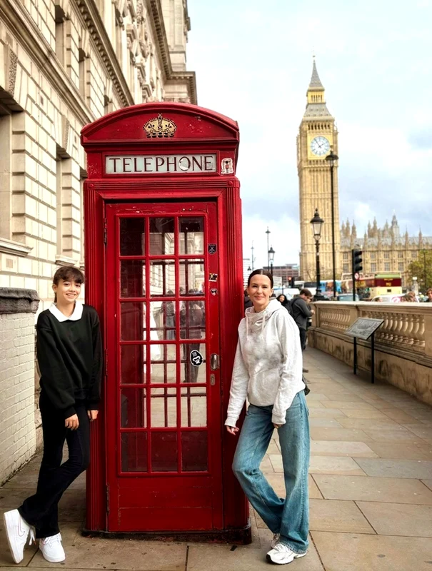 Livia Graur a rămas impresionată de Londra, capitala Regatului Unit foto: arhiva personală