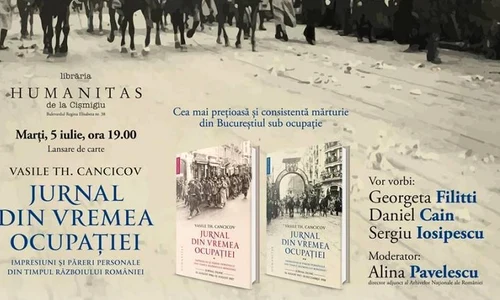 Jurnal din vremea ocupației  Cea mai preţioasă mărturie din Bucureştiul sub ocupaţie jpeg