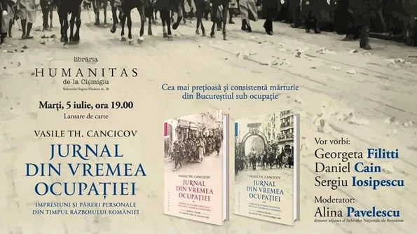 Jurnal din vremea ocupației Cea mai preţioasă mărturie din Bucureştiul sub ocupaţie jpeg