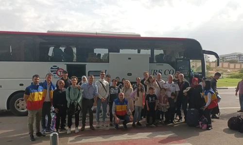 Români evacuați din Gaza, Cairo 11 nov 2023 Foto MAE 12 jpg