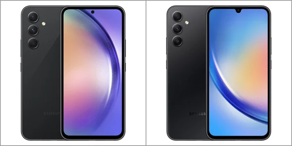Smartphone Samsung Galaxy A54 5G și A34 5G jpg