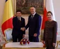 Președintele Nicușor Dan și partenera sa de viață, alături de liderul Poloniei și soția sa  FOTO / INQUAM Photos Octav Ganea jpg