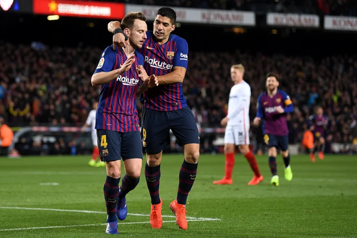 
    Ivan Rakitic și Luis Suarez au evoluat la FC Barcelona din 2014Foto: Guliver / GettyImages  