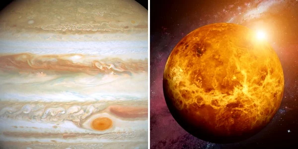 jupiter si venus foto colaj nasa si shutterstock png