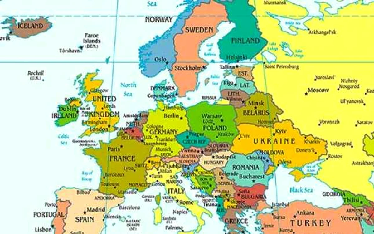 harta europei