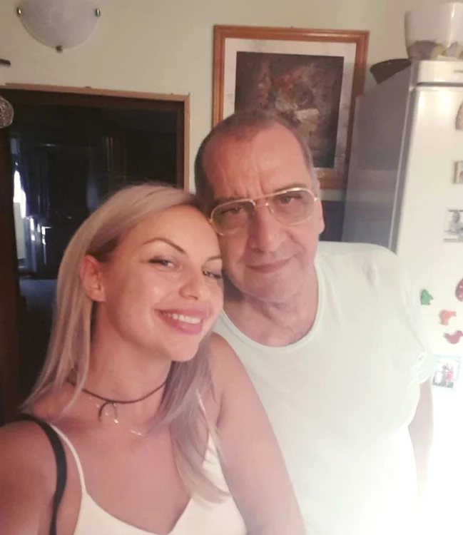 Eliza Natanticu și tatăl ei - Foto: social media