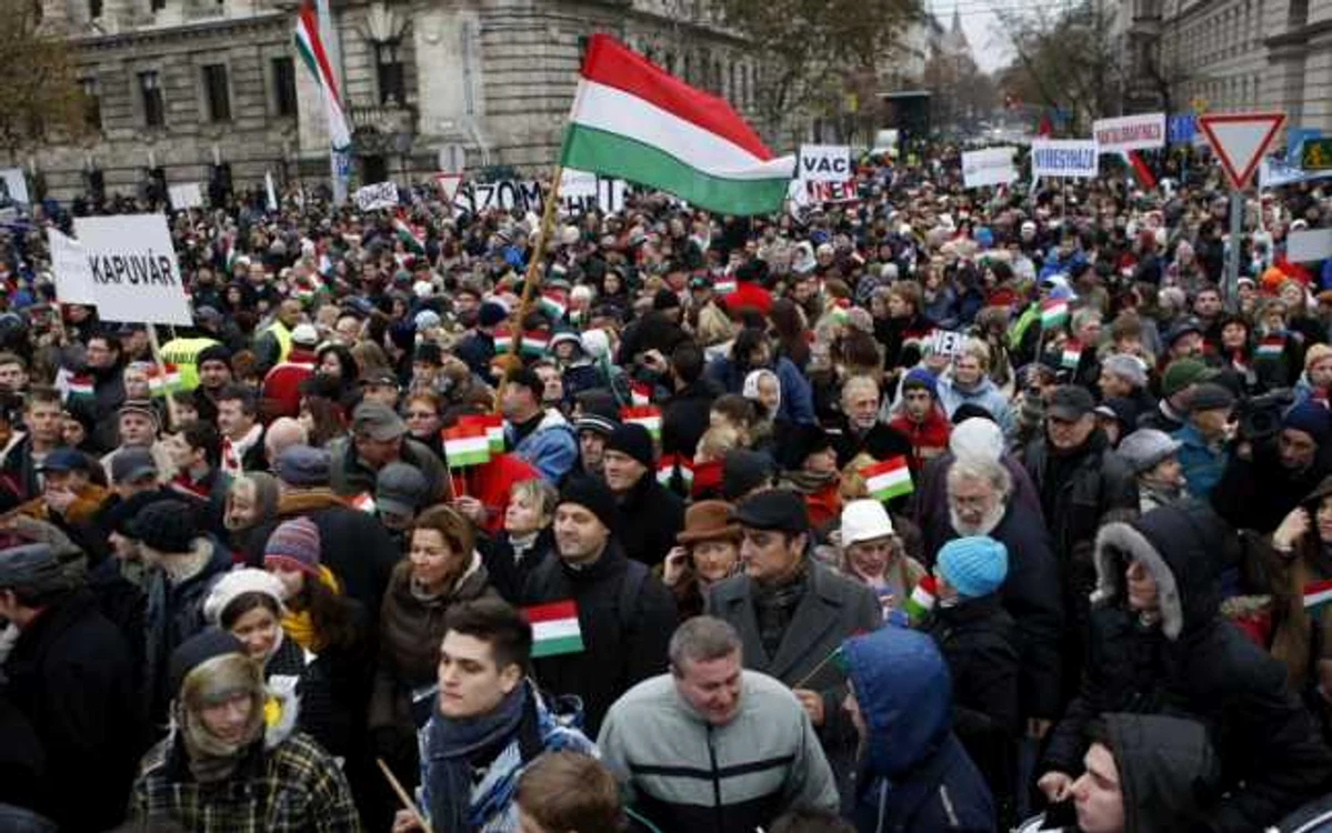 Ungurii au spus „nu“ nazismului. FOTO: Reuters