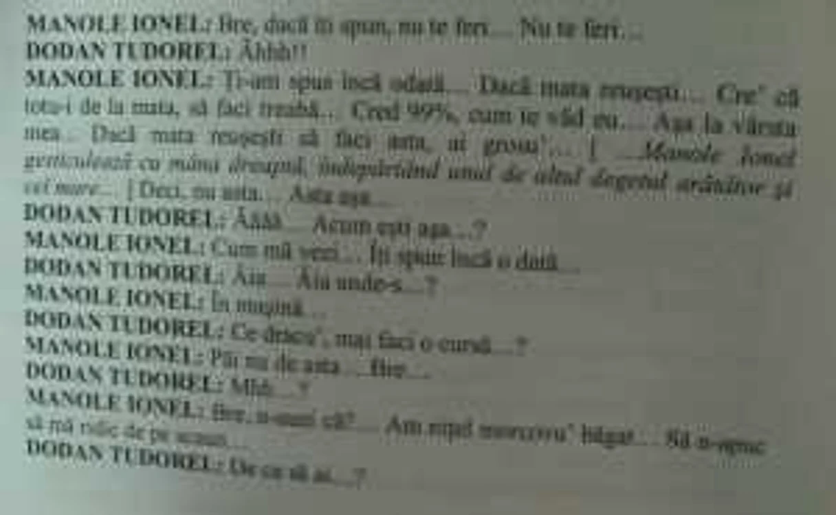 Brăila, stenogramă