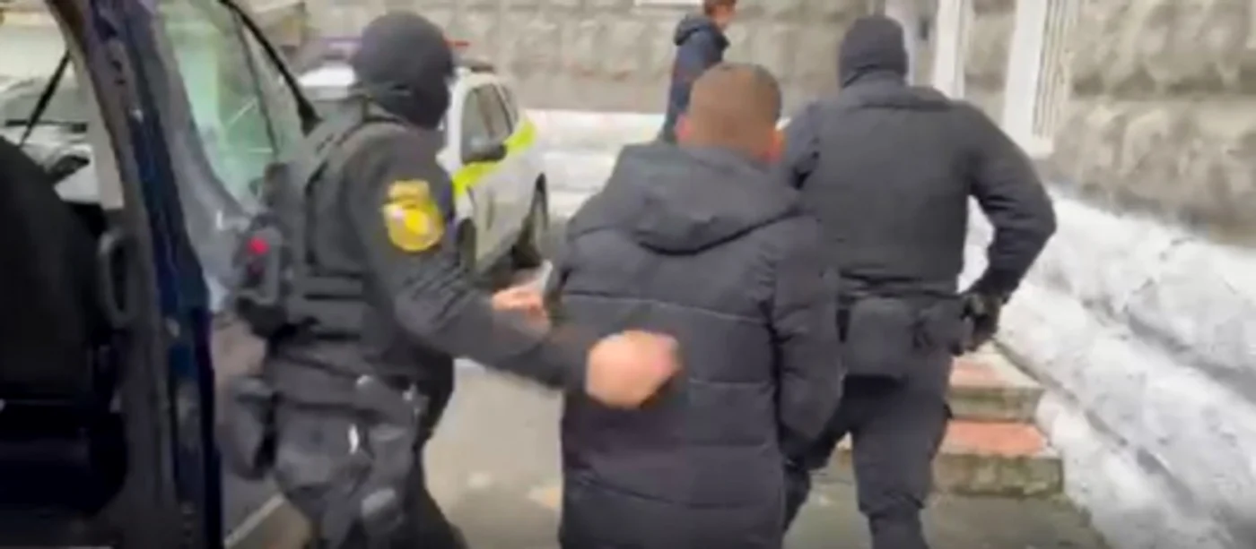 O persoana, care planifica destabilizarea protestelor, a fost reținută. FOTO: politia.md