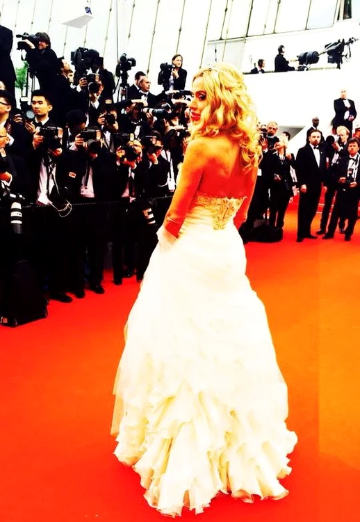 Valeria Marini la Cannes