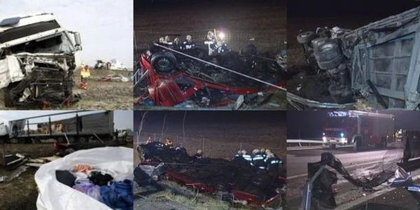 Imagini de la accidentul din Ungaria