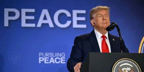 Donald Trump la Alaska FOTO AFP