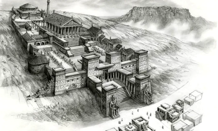 Museionul, celebrul muzeu din Alexandria jpeg